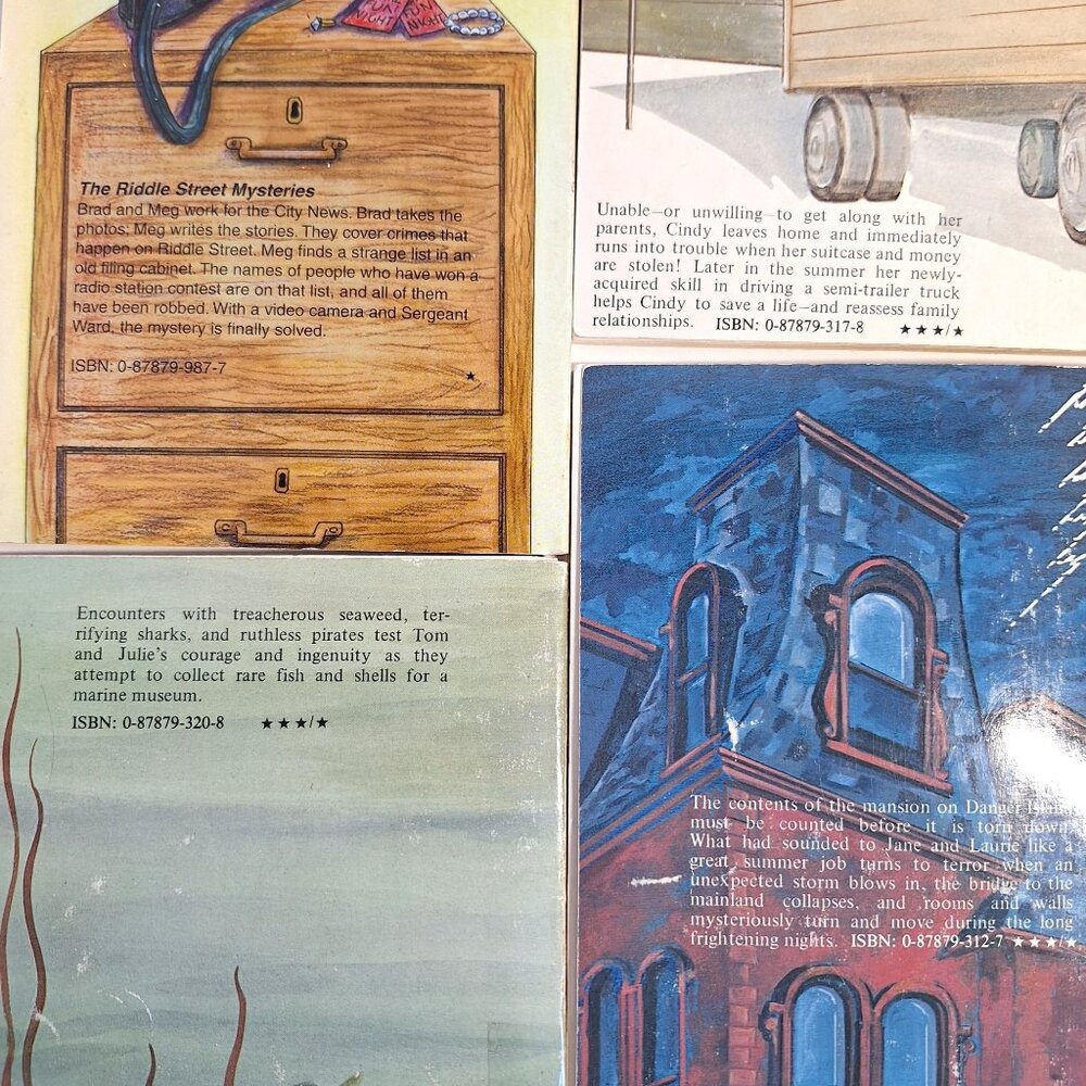 High Noon Books Lot Perspectives Set 1 Vintage 12 Adventure & Mystery - Picture 12 of 14